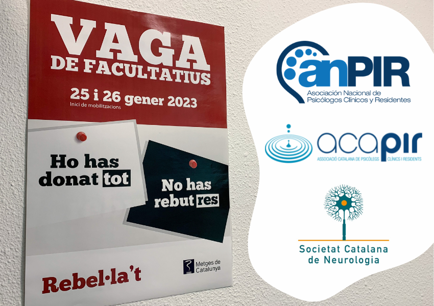 Els psicòlegs clínics catalans s'uneixen a la vaga de facultatius per reivindicar que la salut mental sigui una prioritat real
